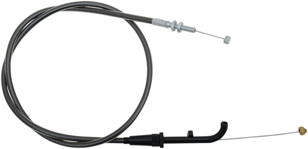 Black Pearl Braided Throttle/idle Cable For Victory Black, 2, nordicamoto.ro