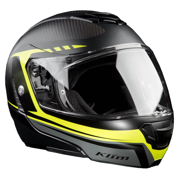 Cască Modulară Klim TK1200 Karbon ECE/DOT Gloss White, 40, nordicamoto.ro