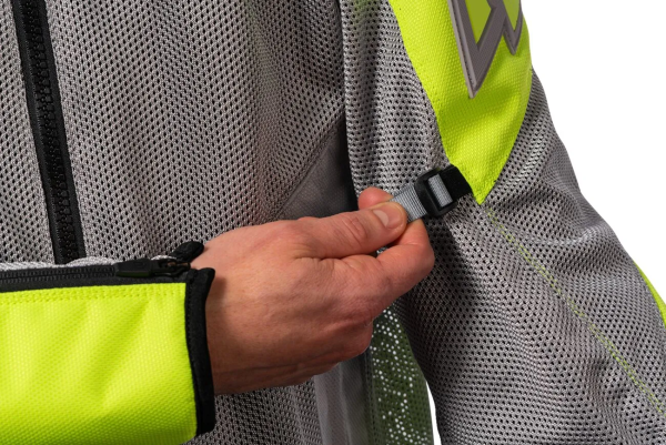 Icon Mesh AF szürke/Hi-Vis S textildzseki, 8, nordicamoto.ro