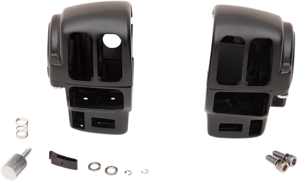 Handlebar Switch Housing Kit Black, 1, nordicamoto.ro