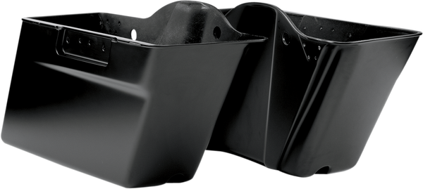 Saddlebags For Softail Models Black, 2, nordicamoto.ro