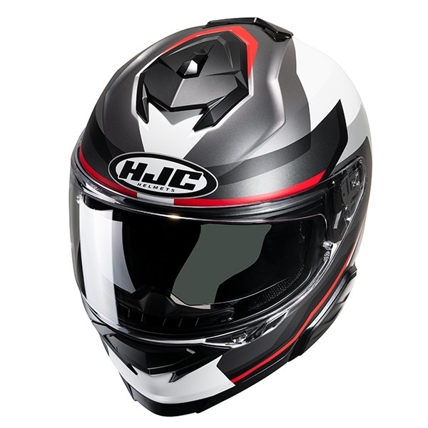 Casca HJC i71 Nior Fluo Rosu S, 5, nordicamoto.ro