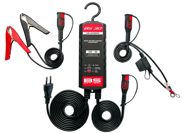 Bs30 Charger Black, 1, nordicamoto.ro