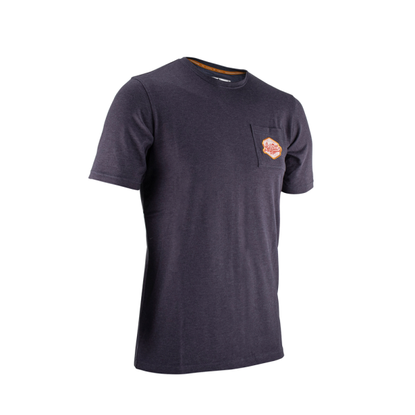 Tricou Leatt Retro Graphite XL, 1, nordicamoto.ro
