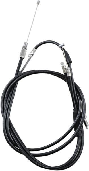 Black Vinyl Extended Throttle Cable Black +203 mm (8''), 1, nordicamoto.ro