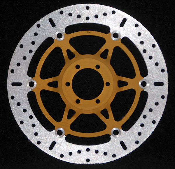 X-series Brake Rotor Gold, Stainless Steel, 1, nordicamoto.ro