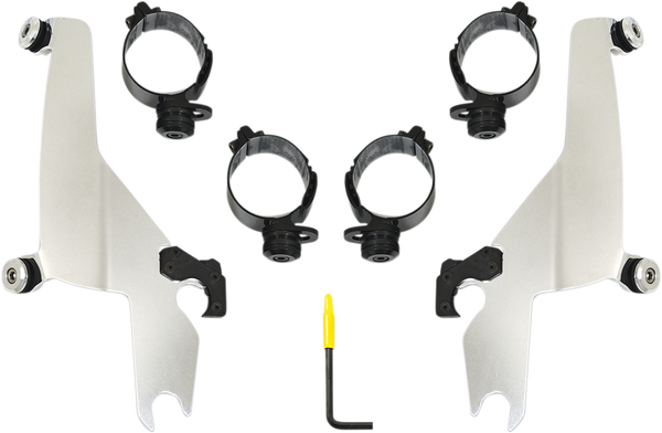 Sportshield Trigger-lock Complete Mount Kit Polished, 1, nordicamoto.ro