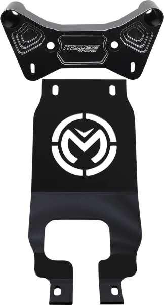 Shock Tower Braces With Gusset Plate Black, Anodized, 4, nordicamoto.ro