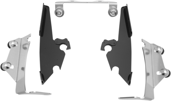Fats/slim Windshield Trigger-lock Complete Mount Kit Black, 1, nordicamoto.ro