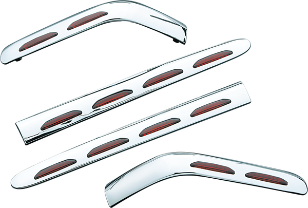Lighted Saddlebag Molding Red, 1, nordicamoto.ro