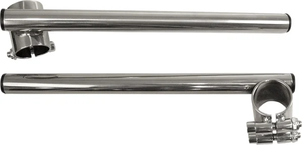7-8 Steel Clip-on Handlebar Silver, 1, nordicamoto.ro