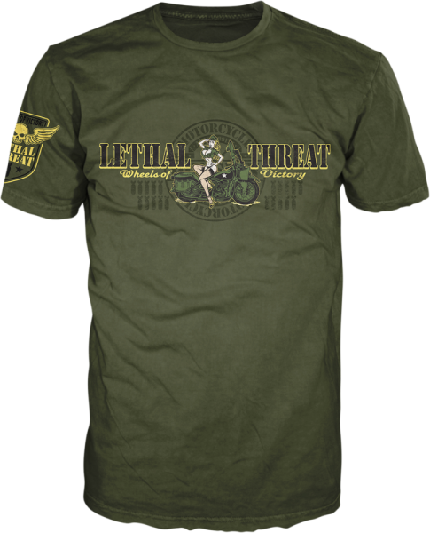 Tee Vv Wheelvictry Grn Xl Green XL, 1, nordicamoto.ro