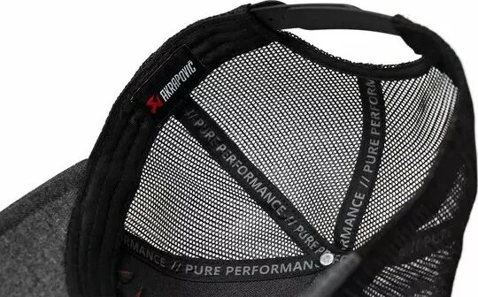 Akrapovic Trucker Hat Gray, 3, nordicamoto.ro