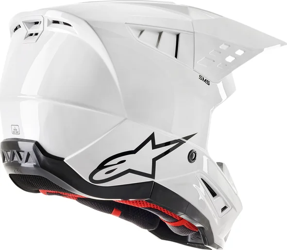 Supertech M5 Solid Mx Helmet White  M, 9, nordicamoto.ro