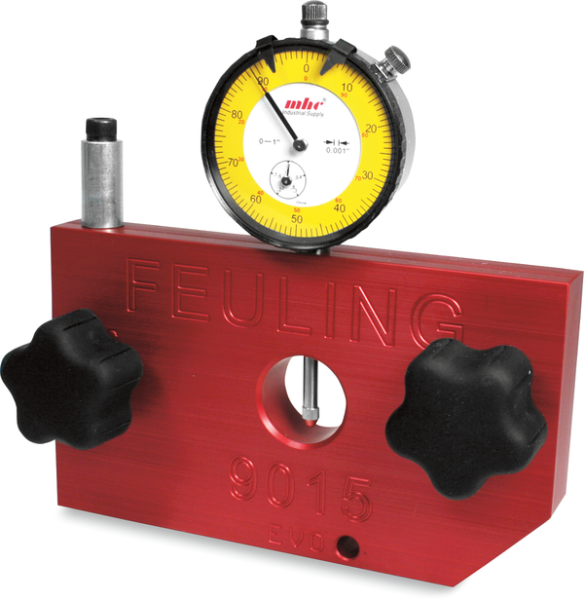 Crank Shaft Run Out / Gear Drive Backlash Tool Red, 1, nordicamoto.ro