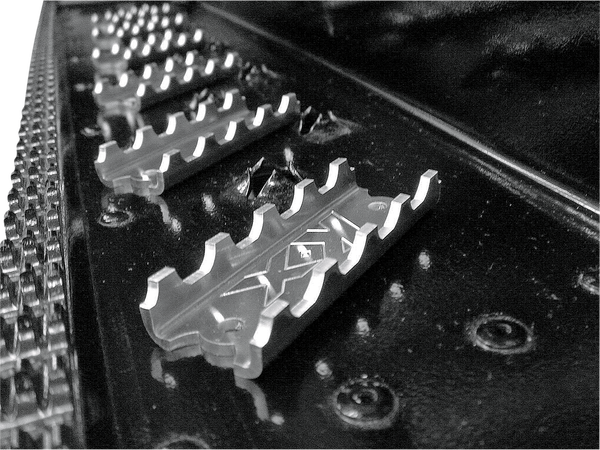 Grip Strips Silver, 3, nordicamoto.ro