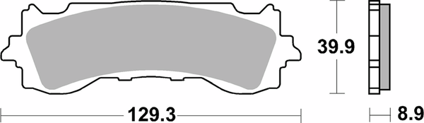 Sintered Brake Pads, 1, nordicamoto.ro