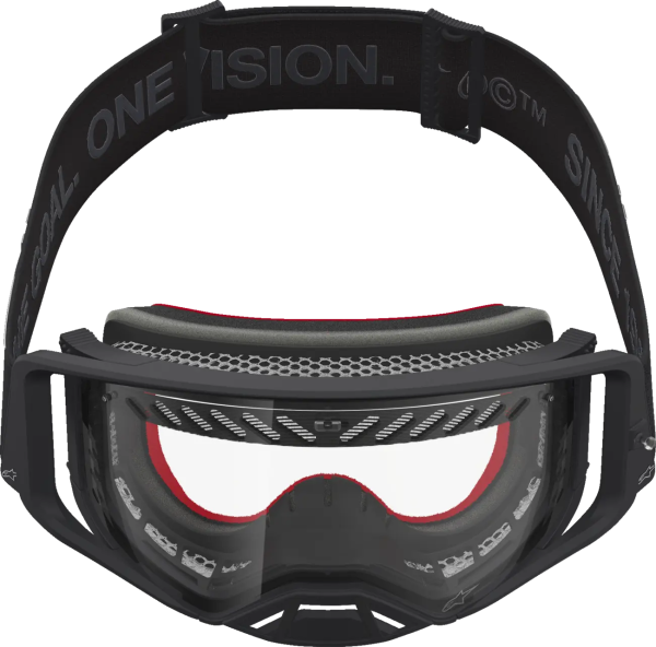 Ochelari Alpinestars Supertech Dura Air Fluid Argintiu/Negru/Lentila Clara, 3, nordicamoto.ro