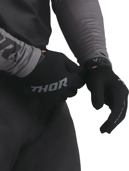 Thor Ridemode Static Black kesztyű, L-es méret, 6, nordicamoto.ro
