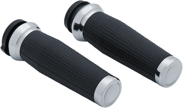 Thresher Handlebar Grips Black, 1, nordicamoto.ro