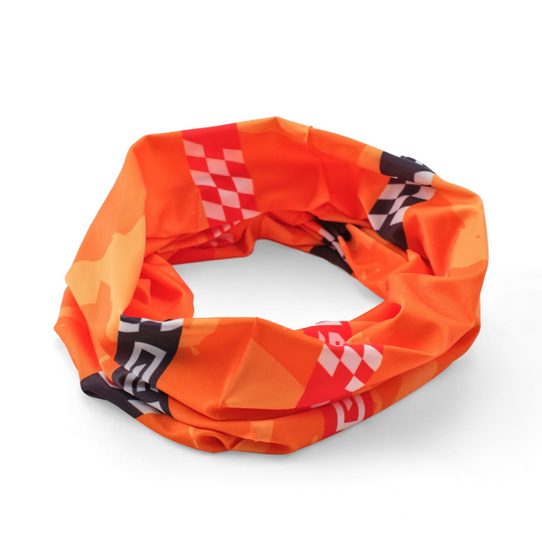 EȘARFĂ / BANDANĂ CFMOTO ICE SILK – PORTOCALIU, 1, nordicamoto.ro