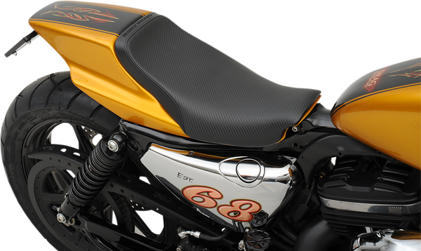 Eliminator Carbon Fiber Solo Seat Black, 1, nordicamoto.ro