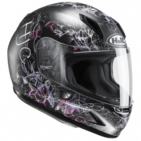 Casca HJC CL-Y Vela Argintiu Mov S, 2, nordicamoto.ro
