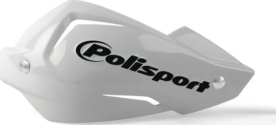 POLISPORT Replacement Plastics For Touquet Handguards White , 1, nordicamoto.ro