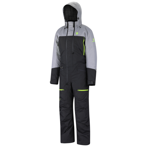Scott Monosuit Roop Dryo black/neutral grey S, 1, nordicamoto.ro