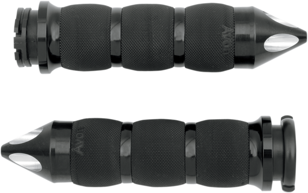 Spike Air Cushioned Grips Black, 1, nordicamoto.ro