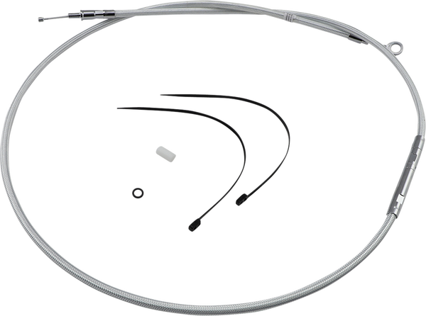 High-efficiency Braided Sterling Chromite Ii® Clutch Cable Silver, 1, nordicamoto.ro