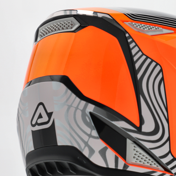 Acerbis Whoops Graphic sisak, szürke/narancssárga, XL, 4, nordicamoto.ro