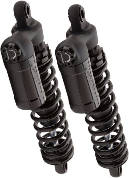 970 Series Piggyback Shocks Black, 1, nordicamoto.ro