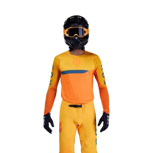 Fox MX-Flexair Fracture Orange póló, L-es méret, 3, nordicamoto.ro