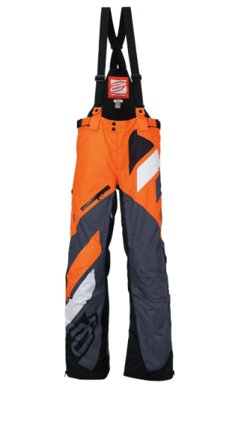 Arctiva Comp S7 fekete/narancssárga, hőszigetelt motoros nadrág, 2, nordicamoto.ro