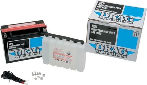 Drag Specialties Agm Maintenance-free Battery, 2, nordicamoto.ro