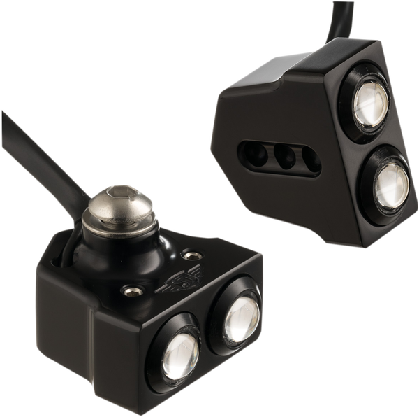 Rat Eye Led Turn Signals Black, 1, nordicamoto.ro