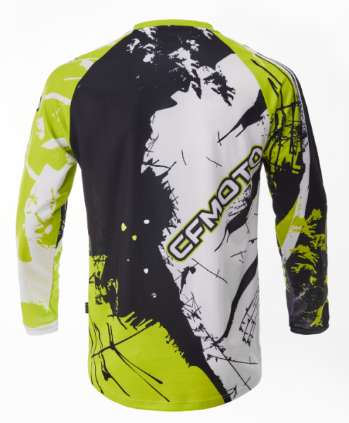 TRICOU RIDING MX/ENDURO CFMOTO D – NEGRU/VERDE, 5, nordicamoto.ro