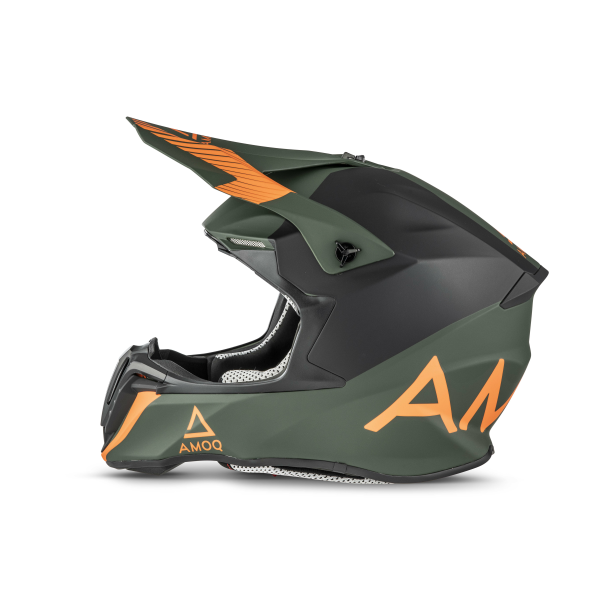 AMOQ Airframe Helmet Military XS, 4, nordicamoto.ro