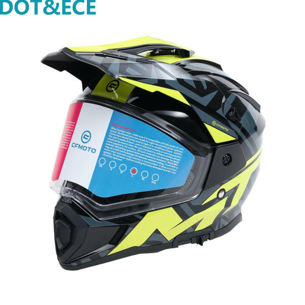 CFMOTO ATV-sisak, fekete/zöld, 2, nordicamoto.ro