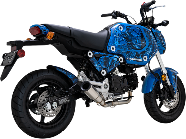 Hi-output Hooligan Exhaust System Brushed, 1, nordicamoto.ro