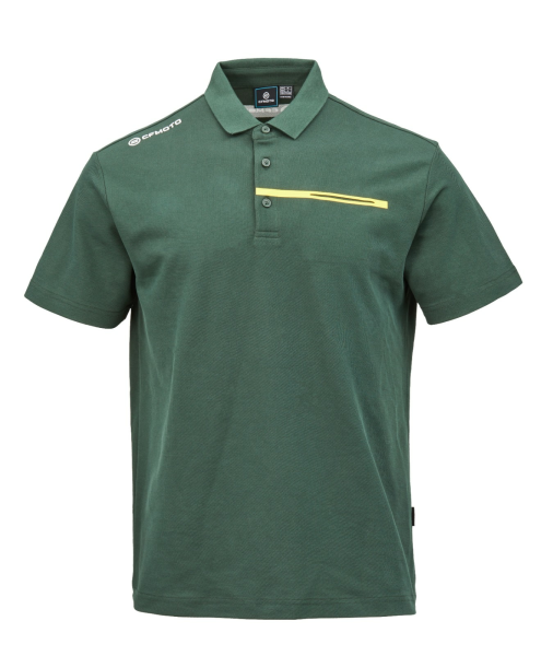 TRICOU POLO – VERDE/GALBEN CFMOTO, 9, nordicamoto.ro