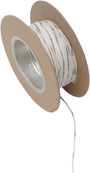 Oem Color Wire Spool White, 1, nordicamoto.ro