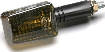 Univerzális mini-szárjelző lámpák, fekete, 1, nordicamoto.ro