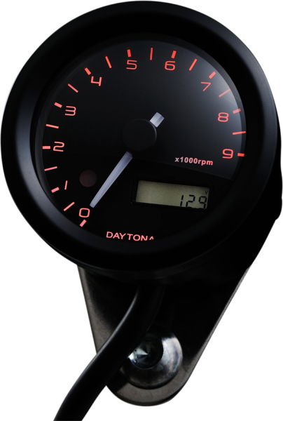 Tachometer Black, 1, nordicamoto.ro