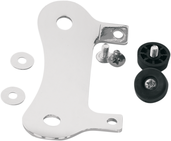 Stud Plate Mounting Kit Chrome, 1, nordicamoto.ro
