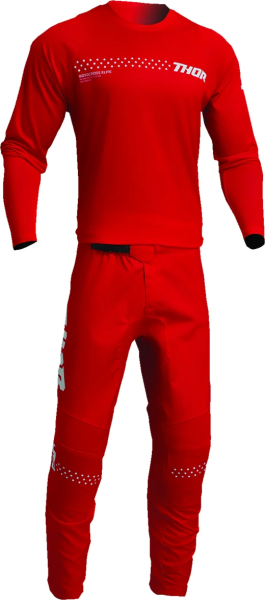 Tricou copii Thor Sector Minimal Red XS, 8, nordicamoto.ro