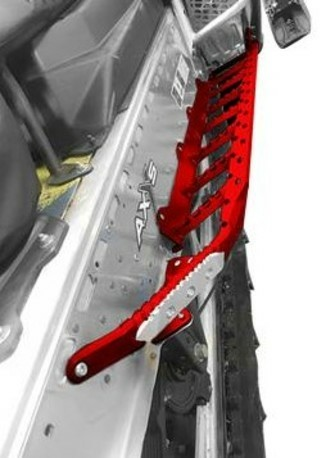 Skinz Burandt Tri-Lite Running Boards Red Polaris 850 Axys 155, 1, nordicamoto.ro