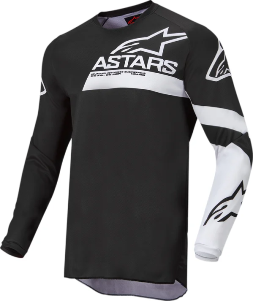 Tricou copii Alpinestars Racer Chaser S21 Black/White M, 1, nordicamoto.ro