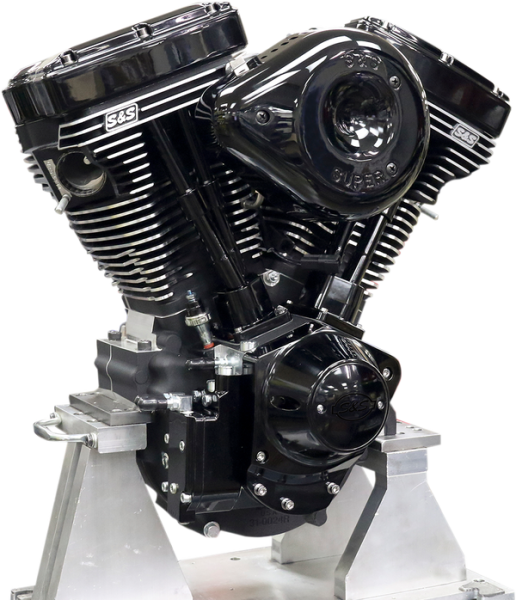 V124 Black Edition Complete Assembled Engine Black, 2, nordicamoto.ro